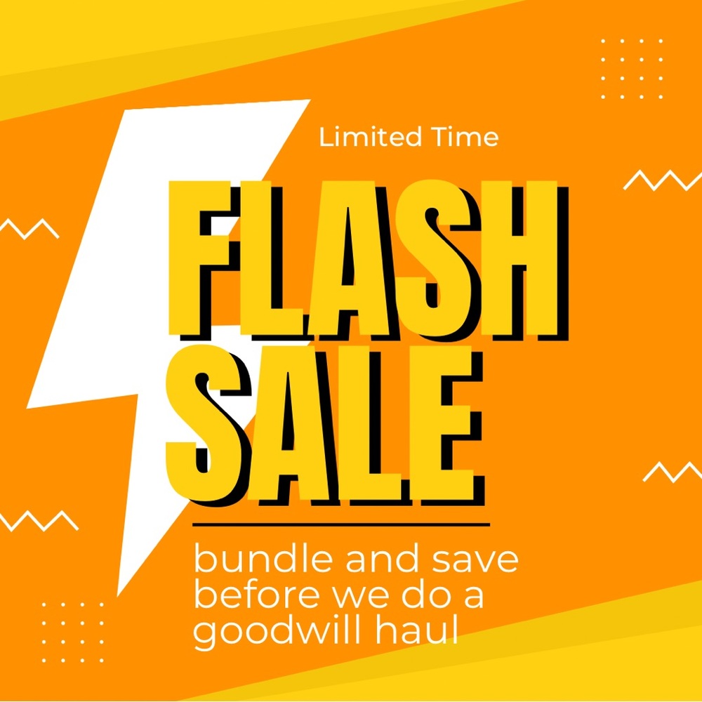 closet clean out time!